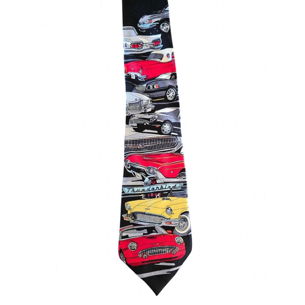 Official Ford Motors Thunderbird RMI Style Made in USA Ralph Marlin Tie